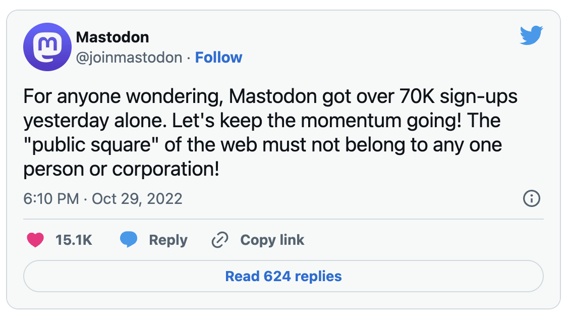 Mastodon Twitter